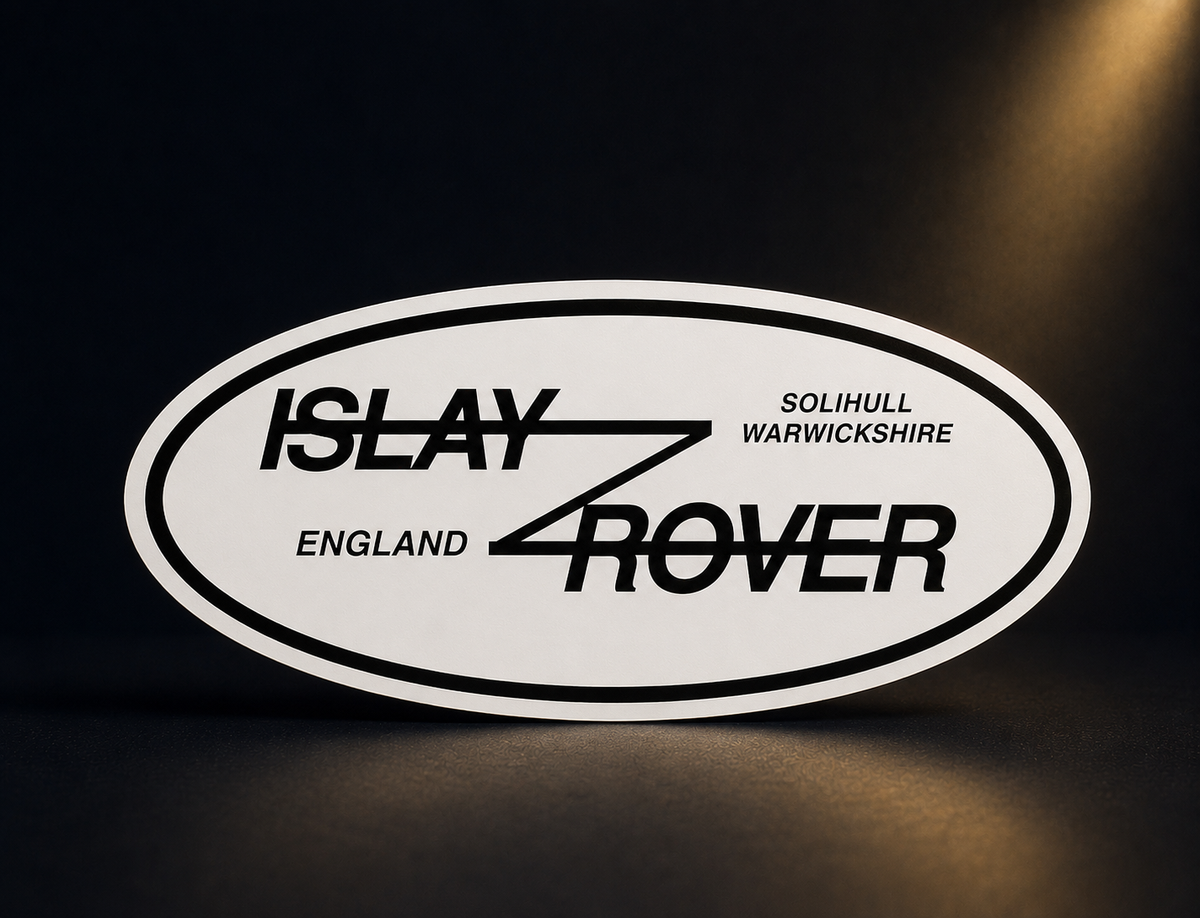 Islay Rovers Land Rover vinyl stickers