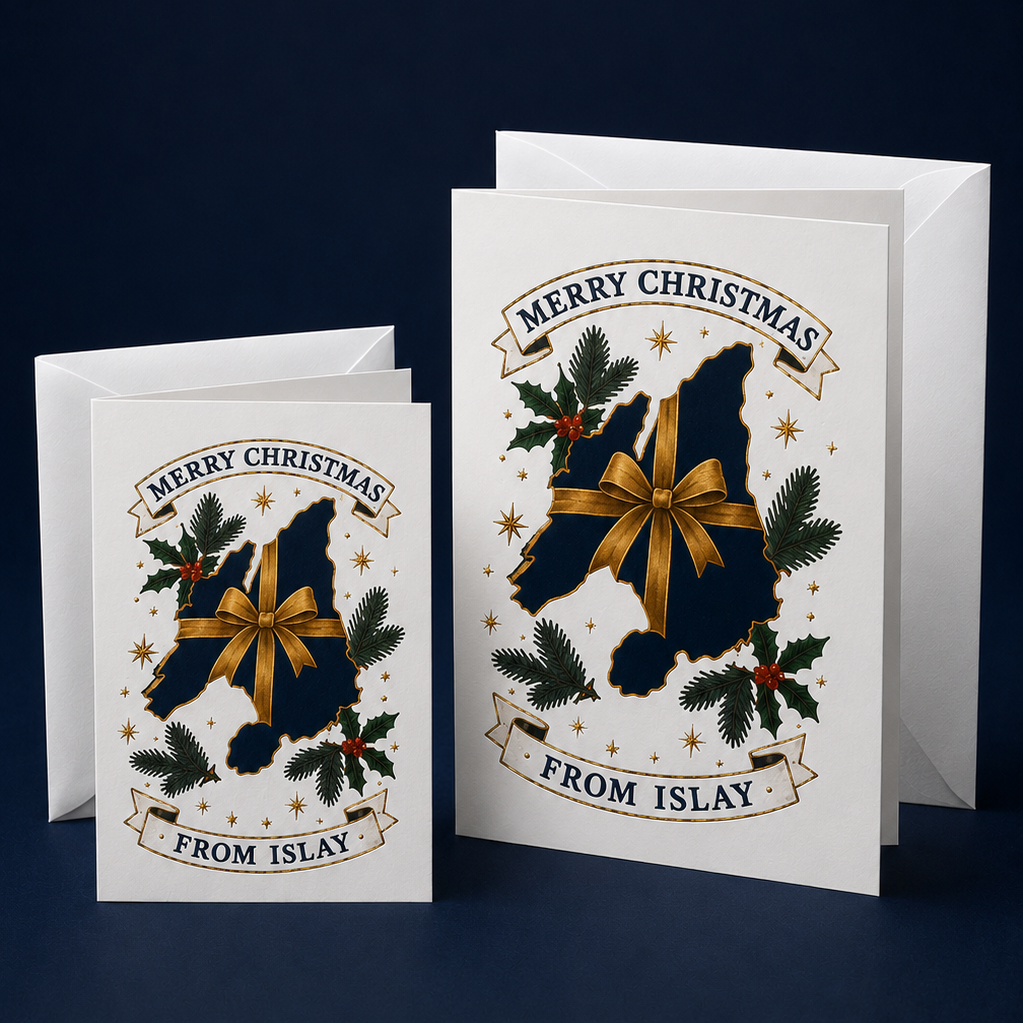 Merry Christmas From Islay Christmas card