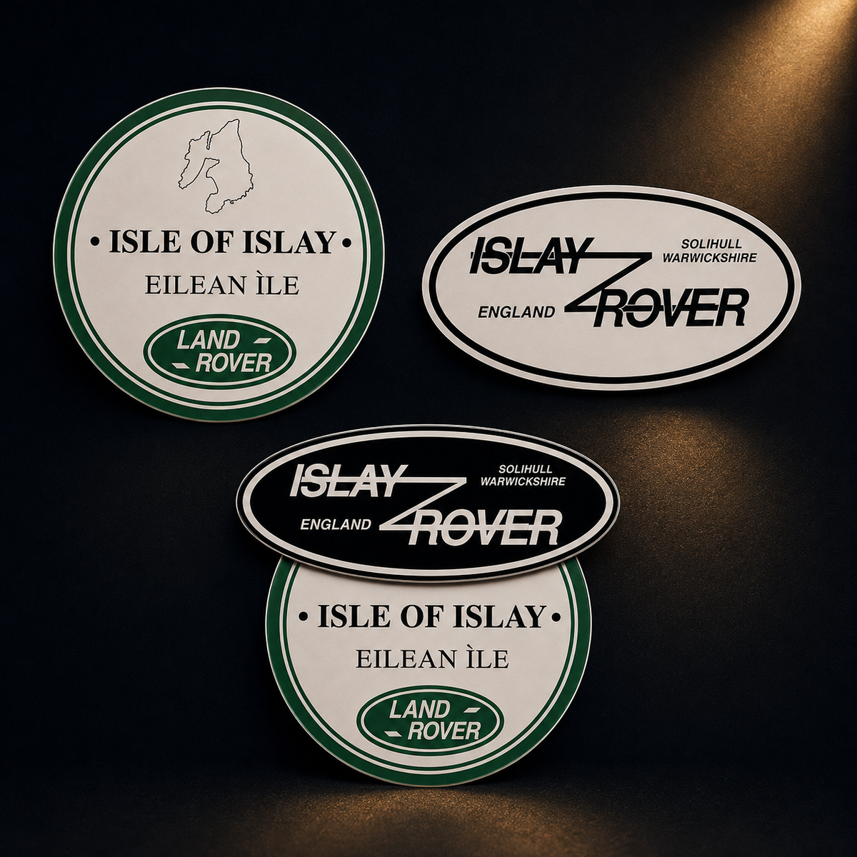 Islay Rovers Land Rover vinyl sticker