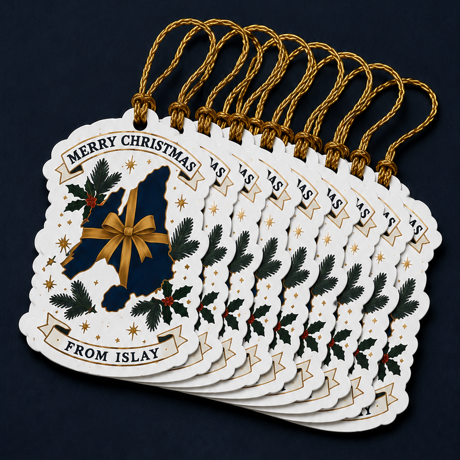 Merry Christmas From Islay Christmas gift tags