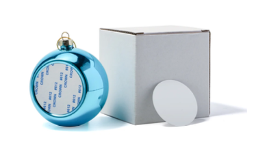 PRE-ORDER | Blue Glass Christmas Bauble