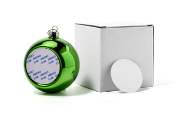 PRE-ORDER | Green Glass Christmas Bauble